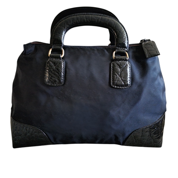 Prada Navy and Black Women's Satchel - Picture 3 of 15